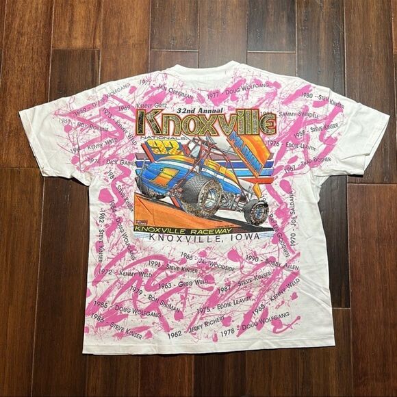 1992 32nd Annual Knoxville Nationals Racing Tee - Picture 4 of 6
